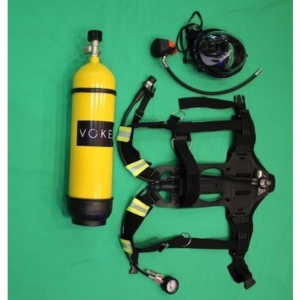 Jual BREATHING APPARATUS SCBA 6 LITER MERK VOKELL SELF CONTAINED ...