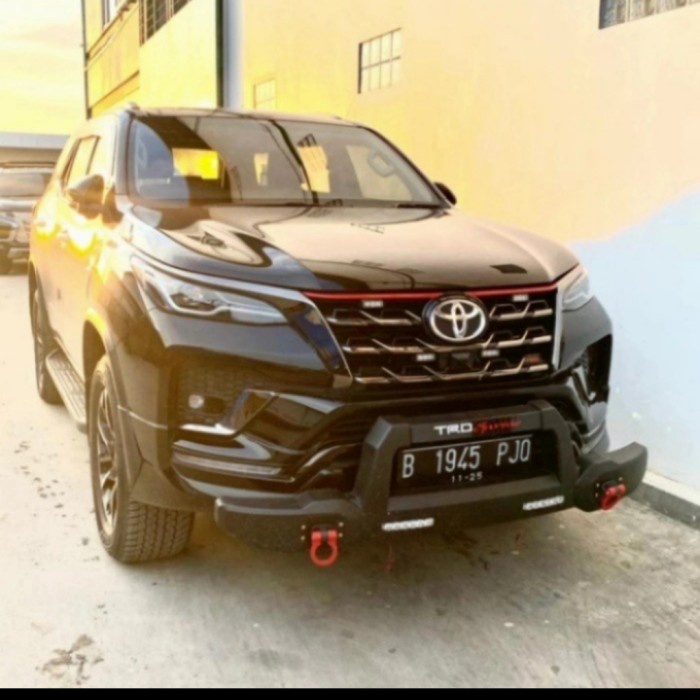 Jual TANDUK DEPAN FRONT BUMPER GUARD FORTUNER 2021 GR SPORT Shopee