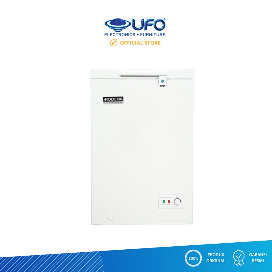 Jual MODENA Chest Freezer 100L MD0106W Shopee Indonesia