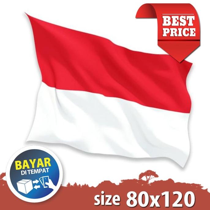 Jual Diskon Bendera Indonesia Merah Putih Ukuran 90x60 Bendera Indonesia 80x120 Bendera