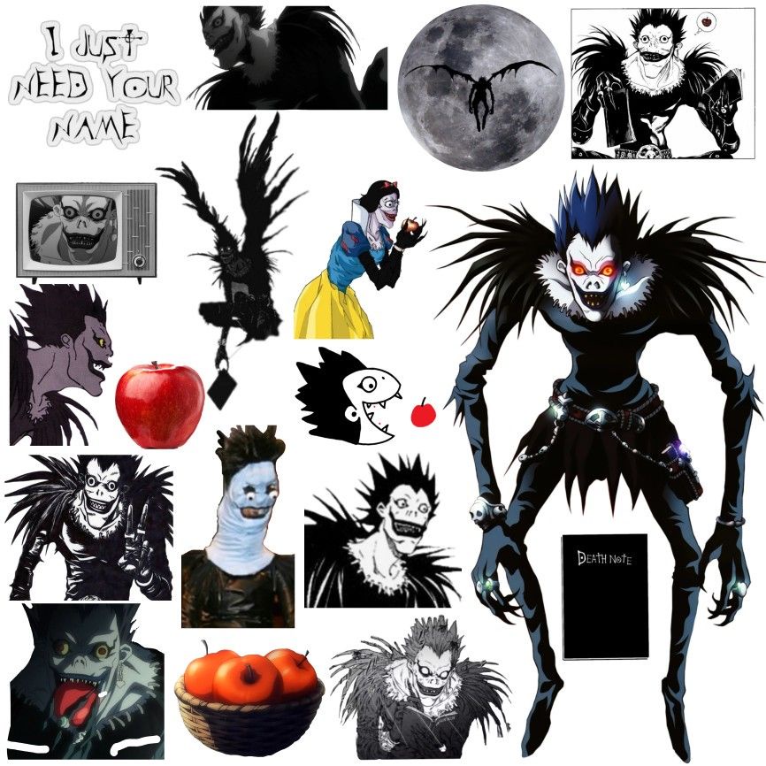Jual (COD) Sticker DEATH NOTE anime journaling custom aesthetic manga ...