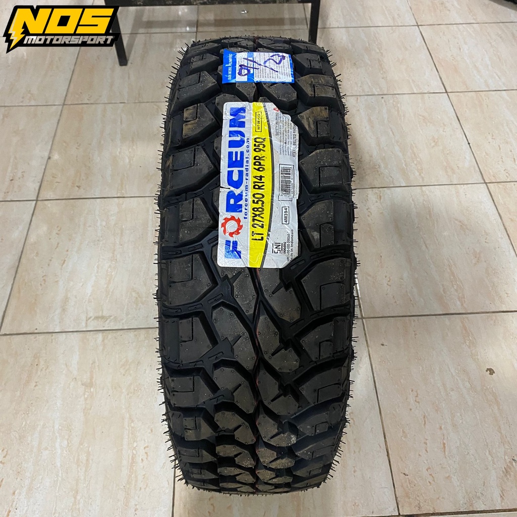 Jual BAN TUBLES MT KEMBANGAN TAHU RING 14 MEREK FORCEUM M/T UKURAN 27 8 ...