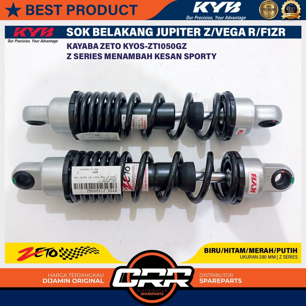 Jual Shockbreaker Kayaba Zeto Jupiter Z Vega F1ZR Bebek Yamaha Sok ...