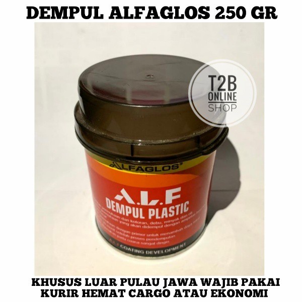 Jual Dempul Alfagloss 250 gr, dempul alfa | Shopee Indonesia