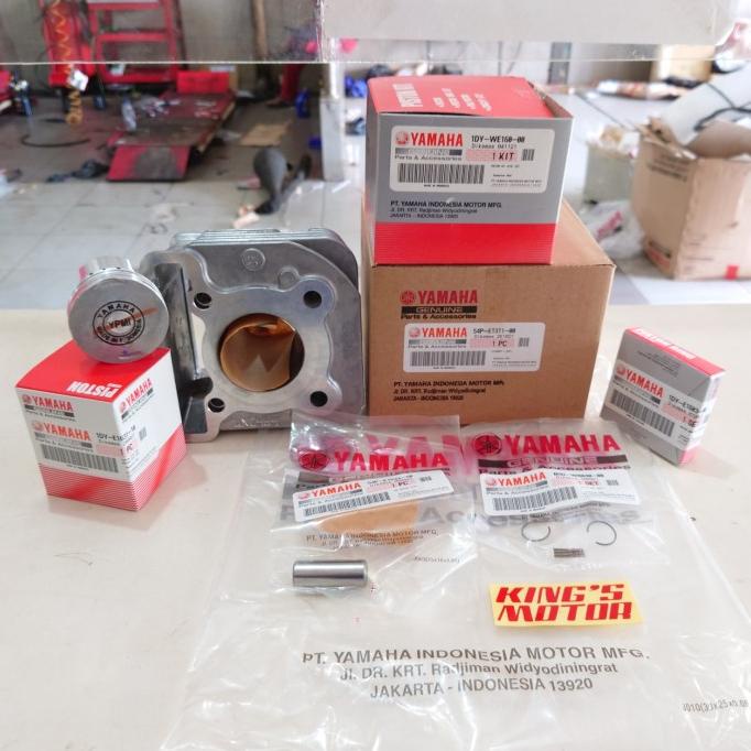Jual BLOK SEHER, PISTON KIT MIO J,SOUL GT,FINO FI, XRIDE ASLI YAMAHA Shopee Indonesia