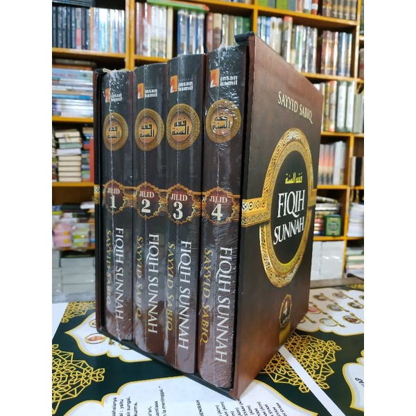 Jual [original] Buku Fiqih Sunnah Lengkap 4jilid Hc Plus Box Edisi