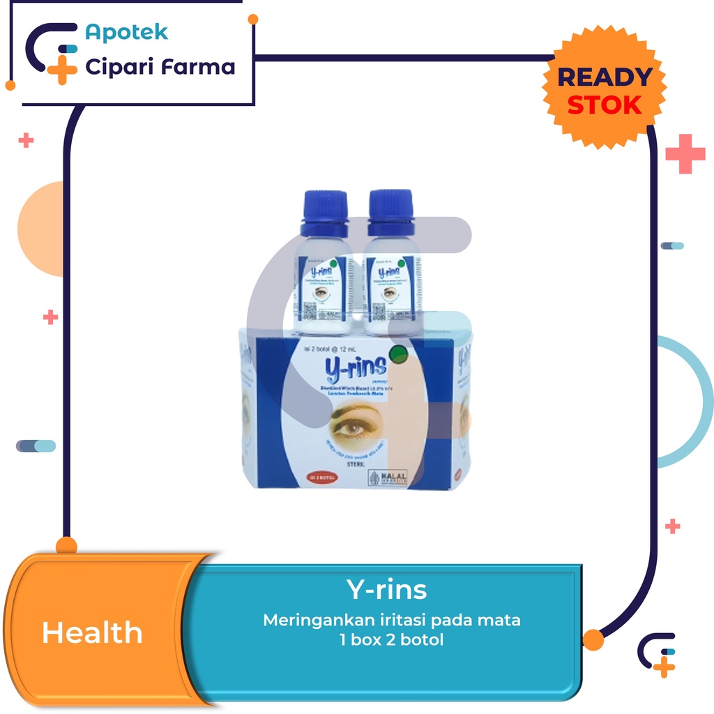 Jual Y rins Y-rins Obat Pembersih Mata Meringankan Iritasi Ringan isi 2 ...