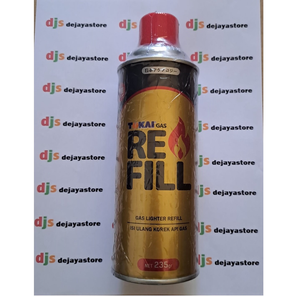Jual Gas isi ulang korek api /refill tokai 235 gr | Shopee Indonesia