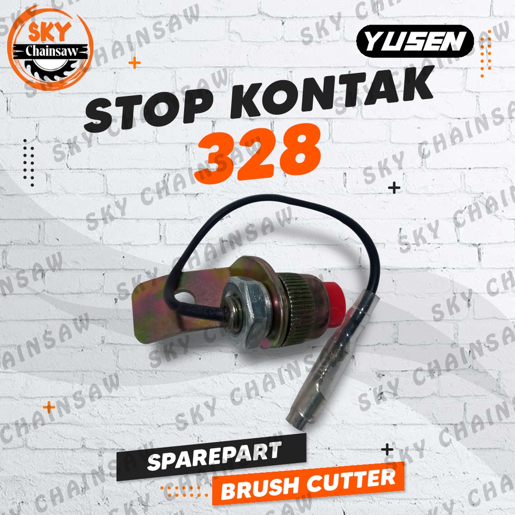 Jual Sparepart Brushcutter Stop Kontak / Switch On - Off BG 328 Mesin ...