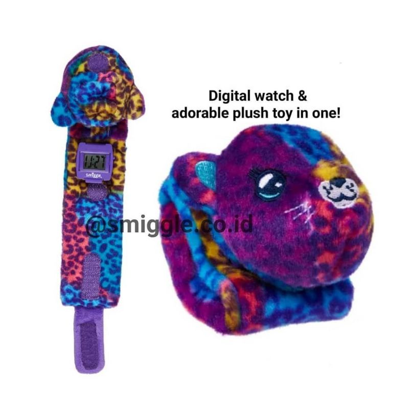 Jual Smiggle Hug-A-Buds Watch jam boneka Leopard smiggle | Shopee Indonesia