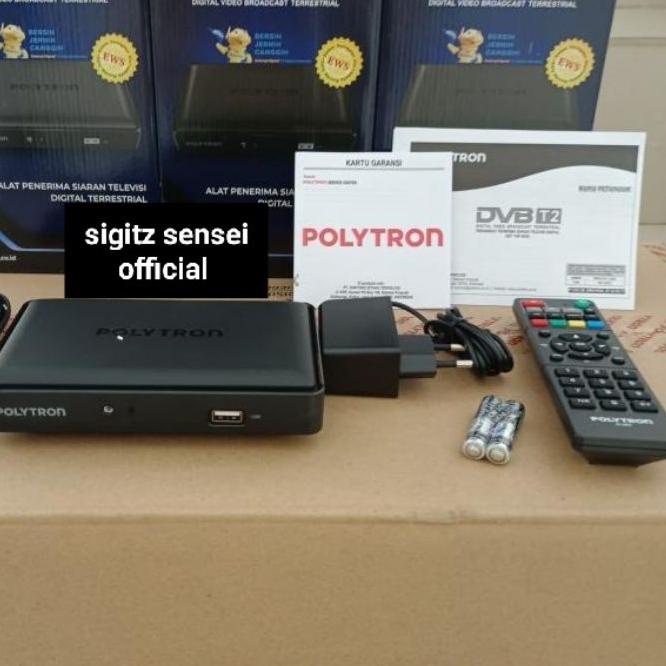 Jual tv digital set top box Polytron pdv 600TT2 dvb t2 stb dvbt2 tv ...