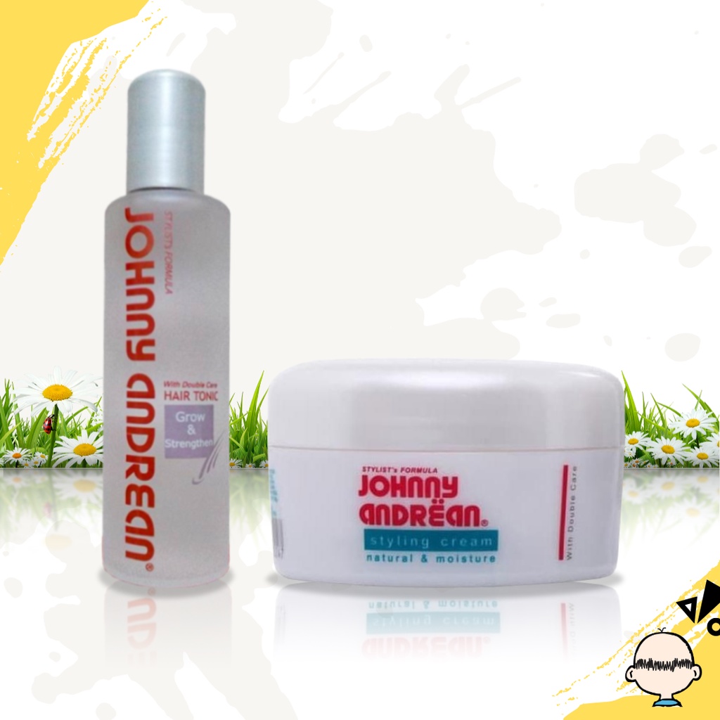Jual Johnny Andrean Hair Styling Cream Natural and Moisture With Double