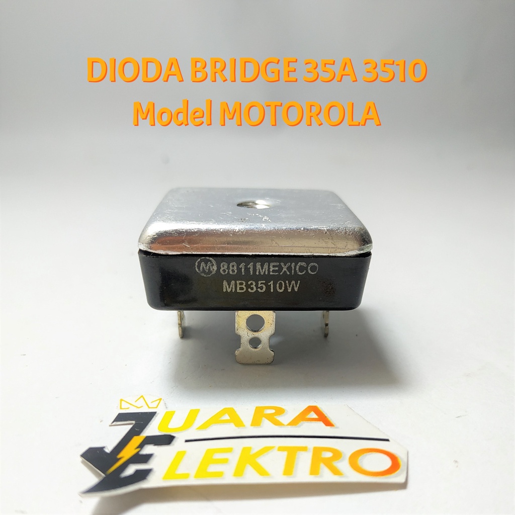 Jual DIODA BRIDGE 35A 3510 Model MOTOROLA | Dioda Kiprok 35A / 1000V ...