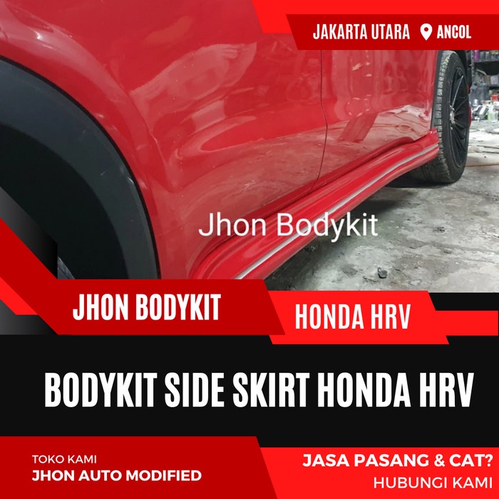 Jual BODYKIT SIDE SKIRT HONDA HRV MUGEN HRV MUGEN SIDE SKIRT 2015 2021