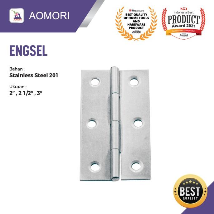 Jual Jual Engsel Tipis Rrt Stainless Steel Aomori Inch Kotak Shopee Indonesia