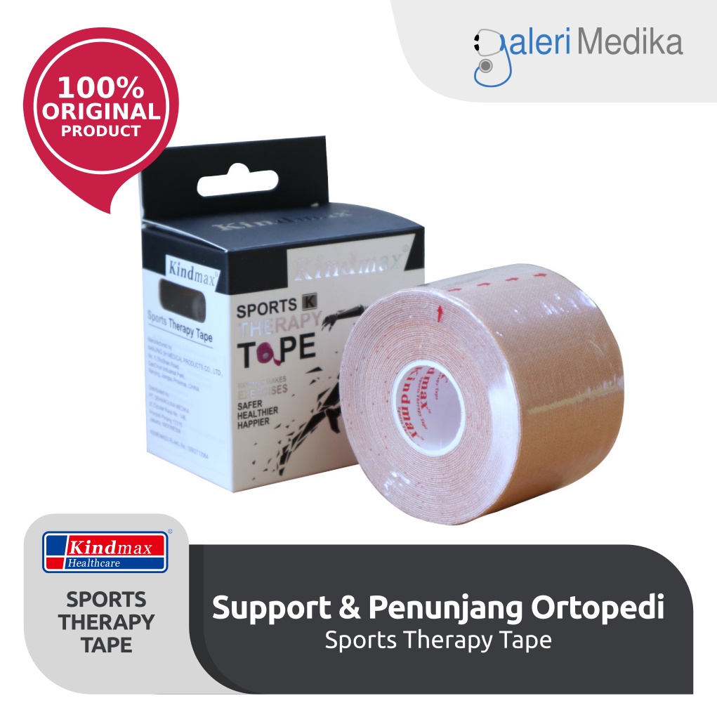 Jual Kindmax Kinesio Sport Therapy Tape Original Kinesio Tapping