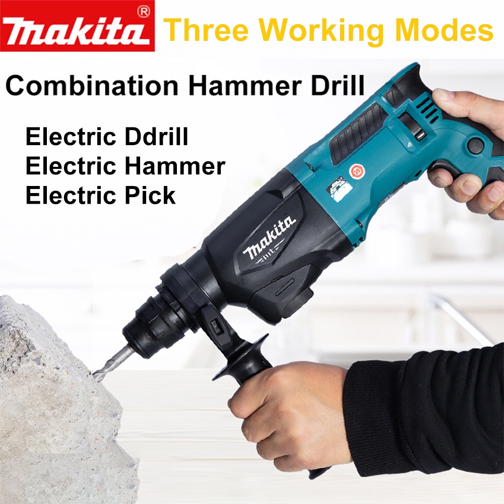 Jual ROTARY HAMMER MAKITA MT 8701 B BOR DRILL 3 FUNGSI MURAH Shopee Indonesia