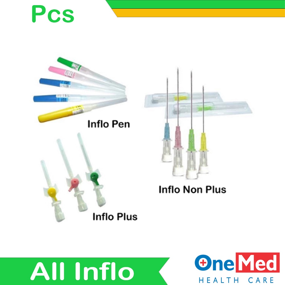 Jual Alkes Pasar Pramuka Inflo Plus - Non & Pen 14G, 16G, 18G, 20G, 22G ...