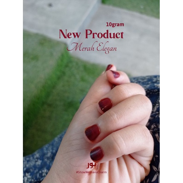 Jual Merah Elegant Nurinai henna organik 10gram | Shopee Indonesia