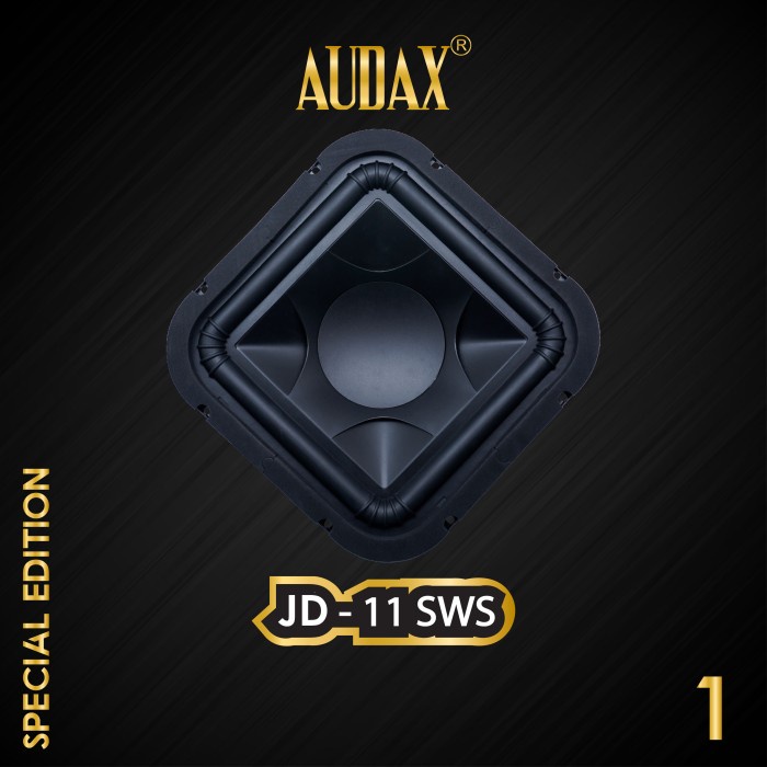 Jual Audax Speaker Pasif Jordan 11" JD 11 SWS Sub Woofer Shopee