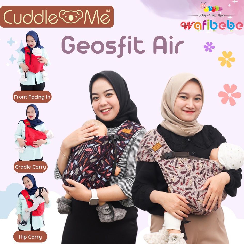 Jual Cuddle Me Geosfit Air Gendongan Bayi Samping M Shape Cukin Sling