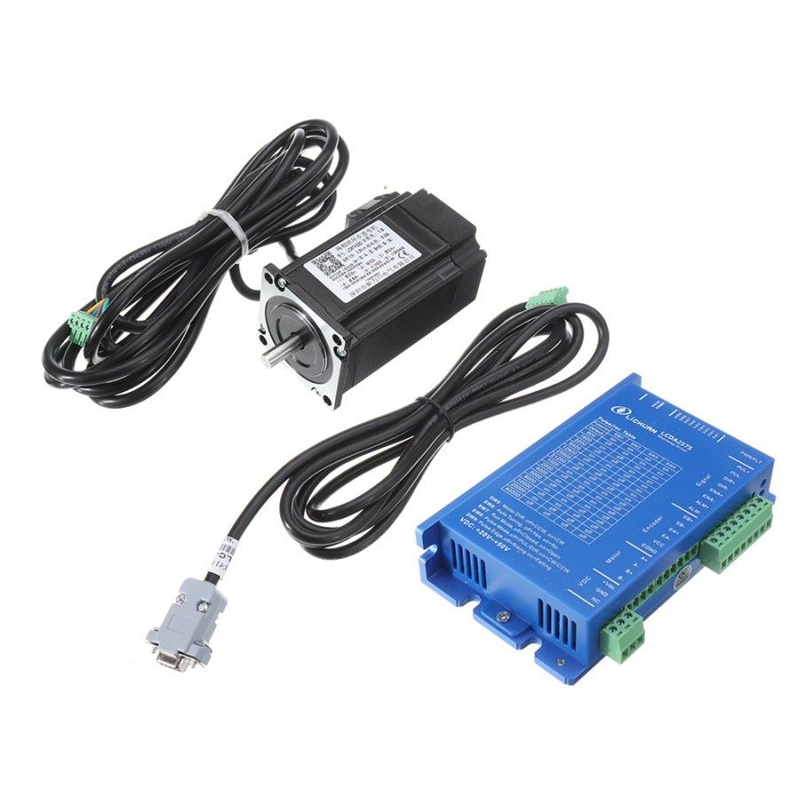 Jual Nema 23 Closed Loop Hybrid Stepper Servo Motor 2.2 Nm Driver Kit ...