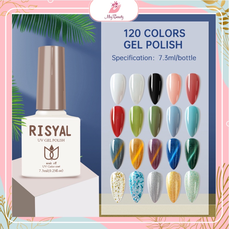 Jual MSY RISYAL 81120 WARNA KUTEK GEL UV LED Nail Art / GEL POLISH
