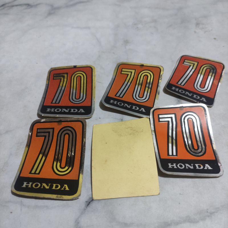 Jual STIKER HONDA C70 STOK LAMA | Shopee Indonesia