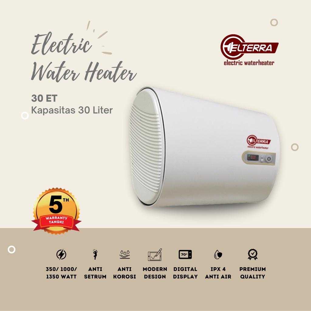 Jual Alat Pemanas Air Mandi Water Heater Electric Handal Et Liter