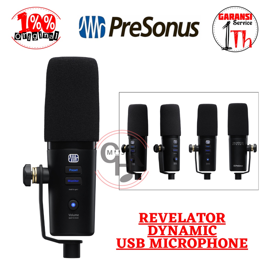 Jual Presonus Revelator Dynamic Professional USB Microphone Original