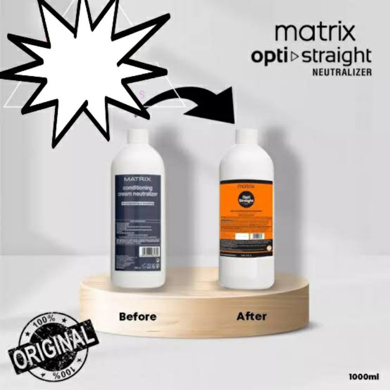 Jual Matrix Opti Straight/Smooth Step 2 Neutralizer 1000 ml / 1 Liter ...