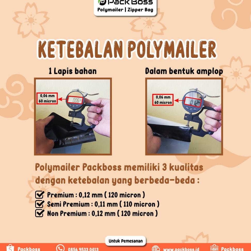 Jual Sale Polymailer Packboss 28x42 Isi 100 Lembar Tebal Kualitas Boss Harga Termurah Vrc735 2716