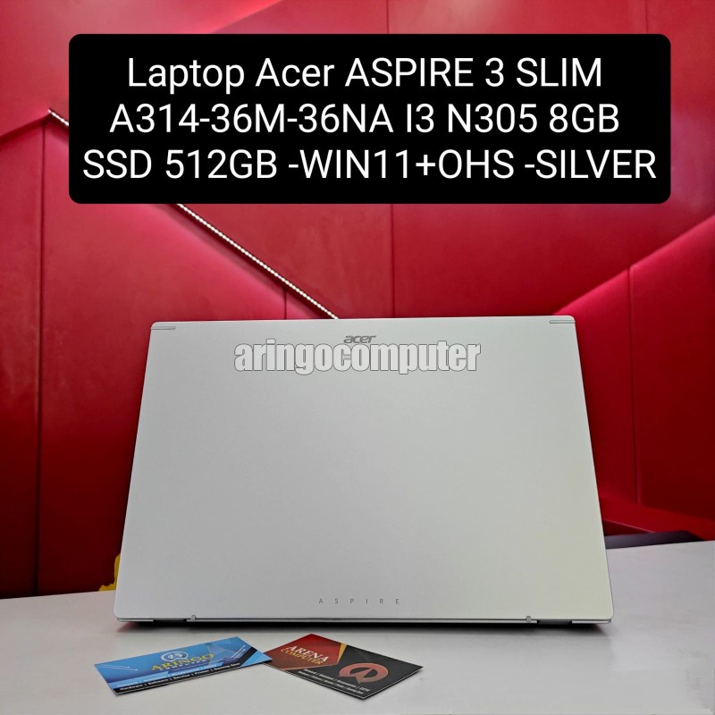 Jual Laptop Acer Aspire 3 Slim A314 36m 36na I3 N305 8gb Ssd 512gb