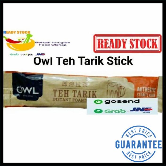 Jual TEH TARIK OWL MALAYSIA SACHET INSTANT FOAMY TEA 17G Shopee Indonesia