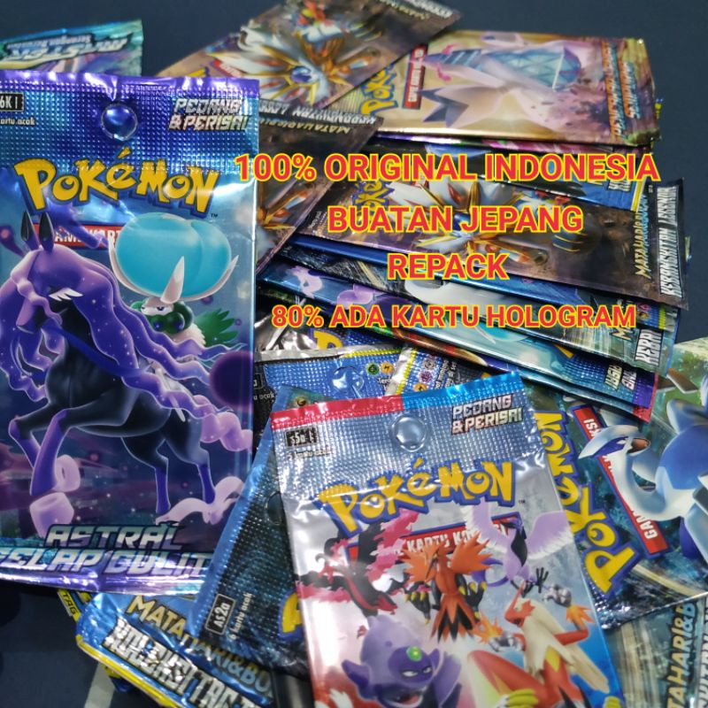 Jual Kartu Pokemon Original Indonesia Made In Japan | Shopee Indonesia