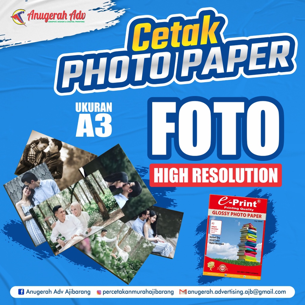 JQVITEK MC08 Cetak Foto Warna dan Efek Khusus