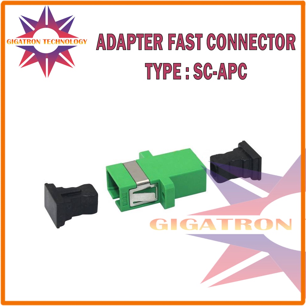 Jual Adapter Sambungan Fiber Optic Sc Apc Ftth Catv Single Mode