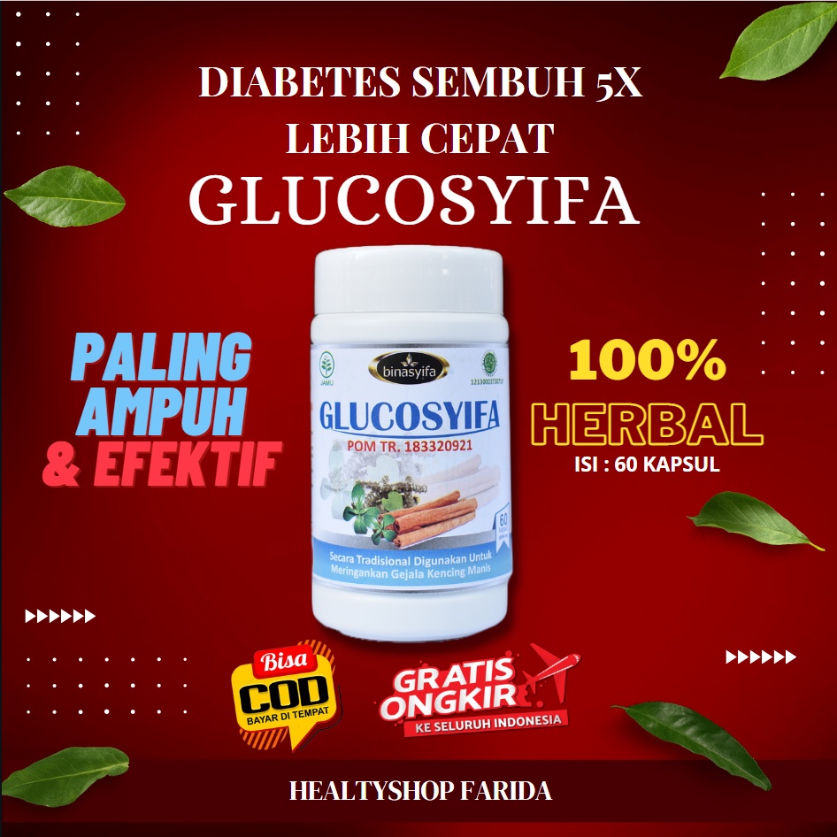 Jual Obat Diabetes Herbal Gula Kering Luka Basah Darah Tinggi ...