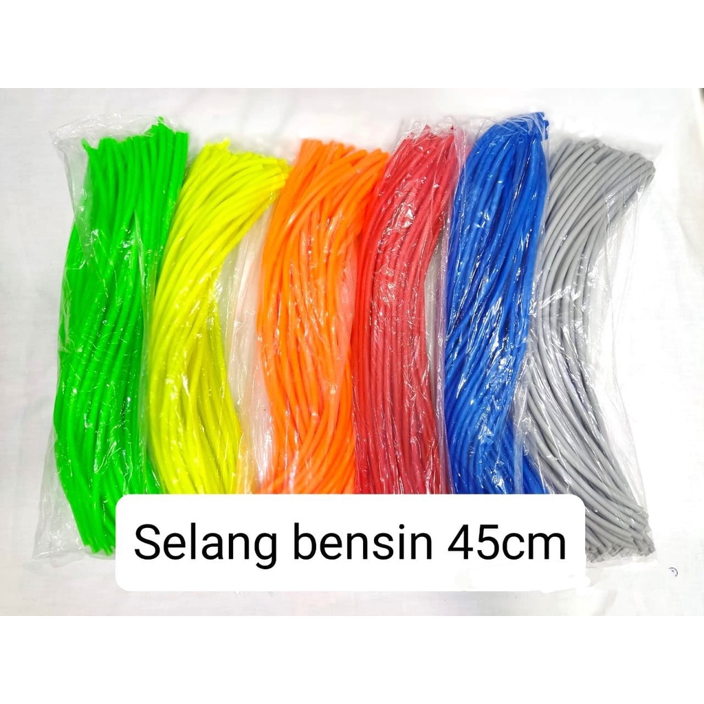 Jual SELANG BENSIN WARNA WARNI VARIASI SATUAN SLANG BENSIN UNIVERSAL ...