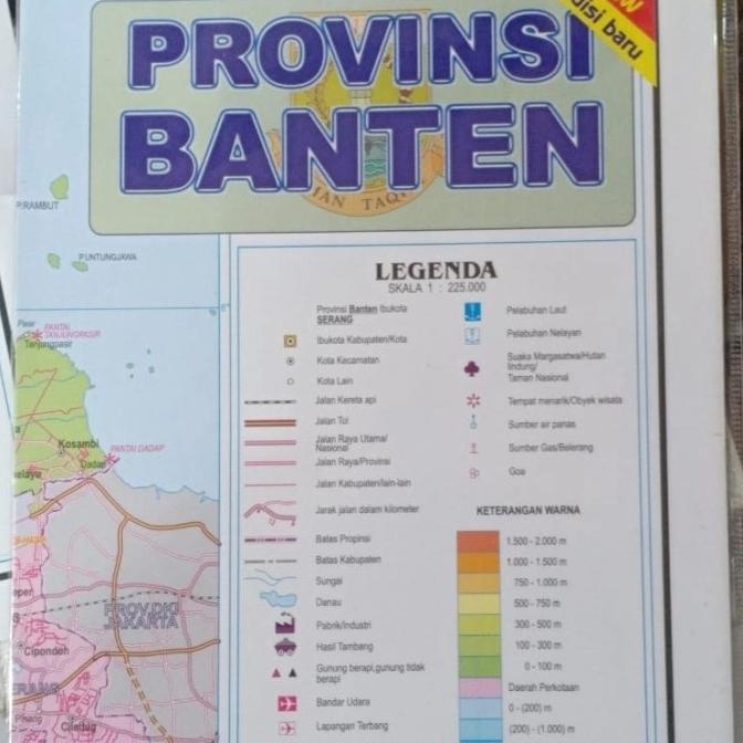 Jual PETA PROVINSI BANTEN mar06 | Shopee Indonesia