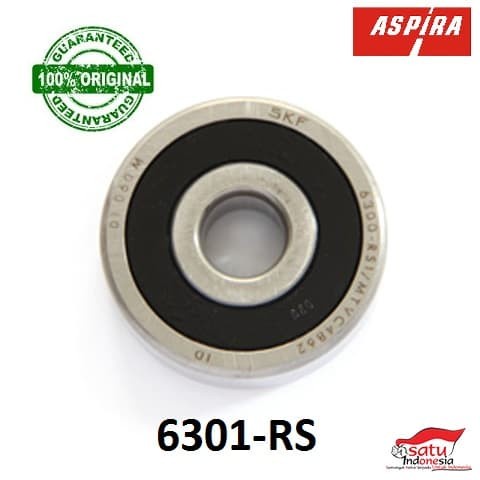 Jual klaher laher bearing roda 6301 rs 6301rs asli ori aspira 11-6301RS ...