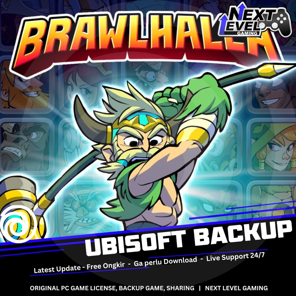 Jual BRAWLHALLA PC [ UBISOFT BACKUP ] | Shopee Indonesia