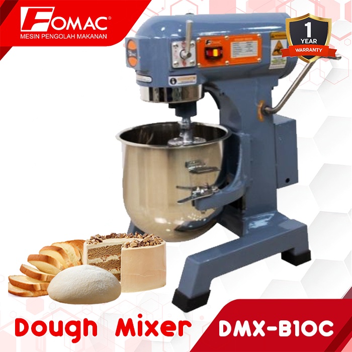 Jual FOMAC Dough Mixer DMX-B10C Mesin Pengaduk Adonan Roti Cake dan Kue ...