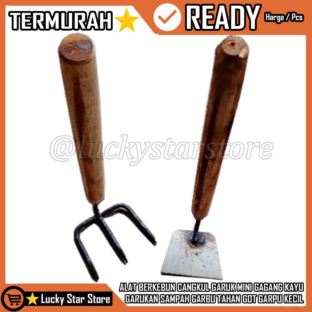 Jual Pacul Garukan Sampah Kecil Mini Cangkul Got Garuk Garut Garpu Alat ...