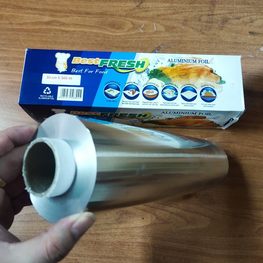 Jual Aluminium Foil Size Cm X Meter Roll Best Fresh For Food Shopee Indonesia