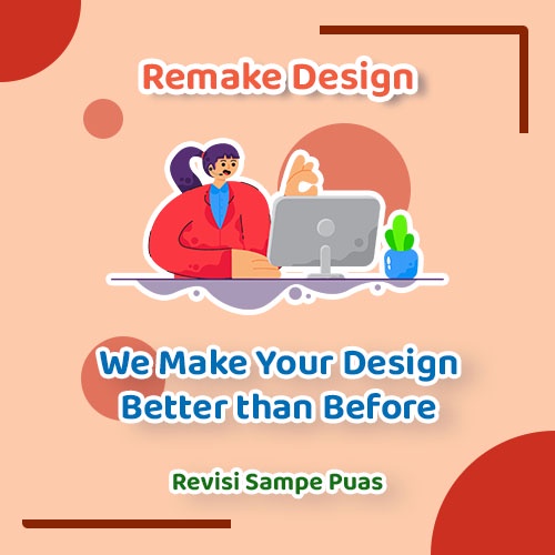 Jual Jasa Remake Design/Disain Apapun (Thumbnail, IG Post, Poster ...