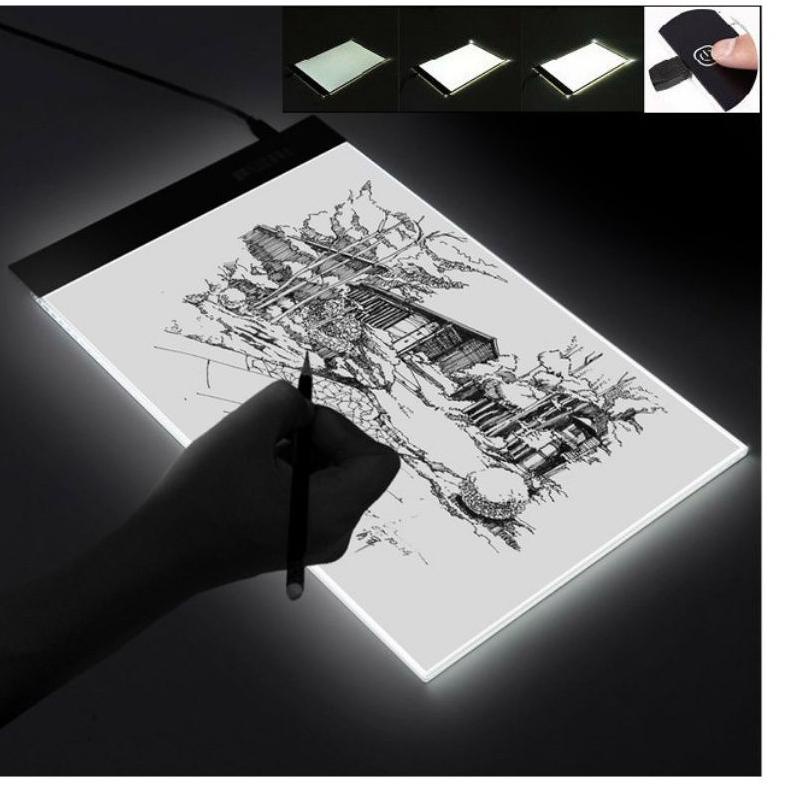 Jual COD Trace board / drawing tracing / copy board papan jiplak A4 LED ...