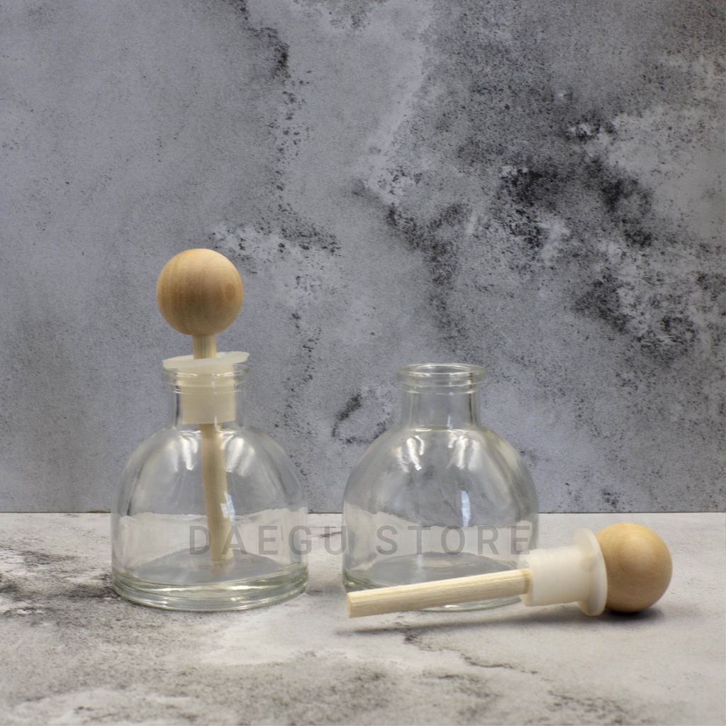 Jual Botol Kaca Car Reed Diffuser BENING 50ml - Parfum Mobil Tutup Kayu ...