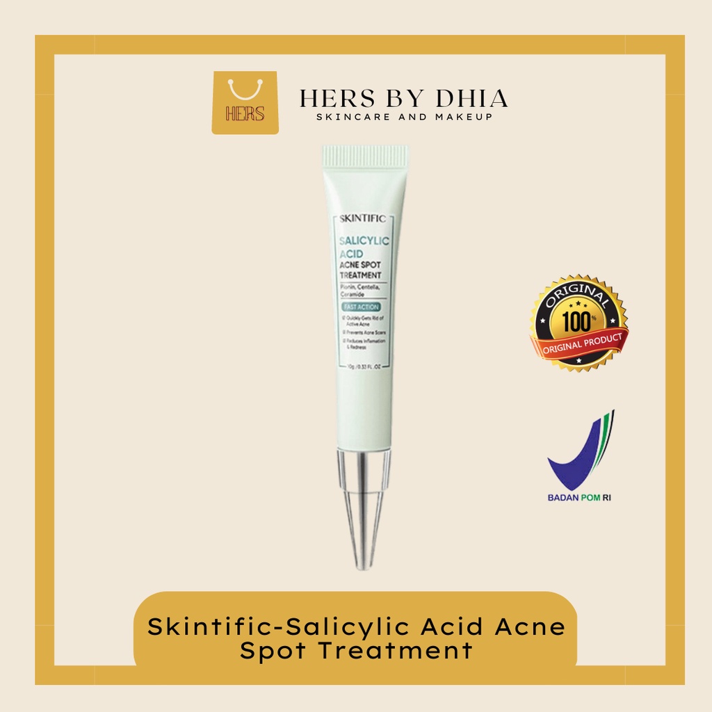 Jual SkintificSalicylic Acid Acne Spot Treatment 10 g Shopee Indonesia