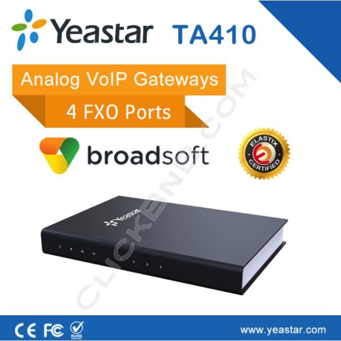 Jual Yeastar NeoGate TA410 - 4 FXO Analog VoIP Gateway | Shopee Indonesia